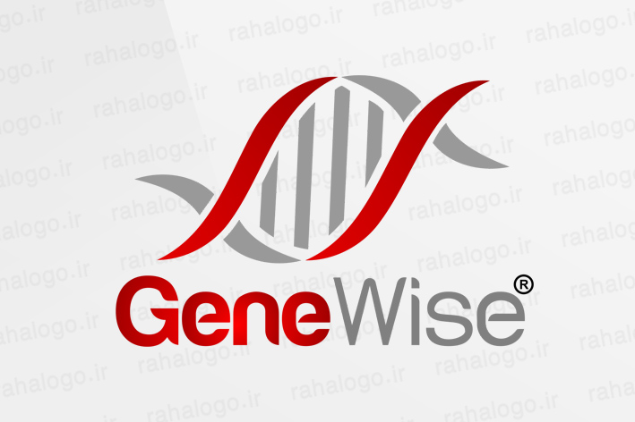 طراحی لوگو آزمایشگاه ژنتیک genewise